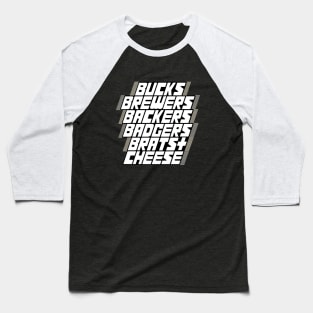 Wisconsin Sports Baseball T-Shirt